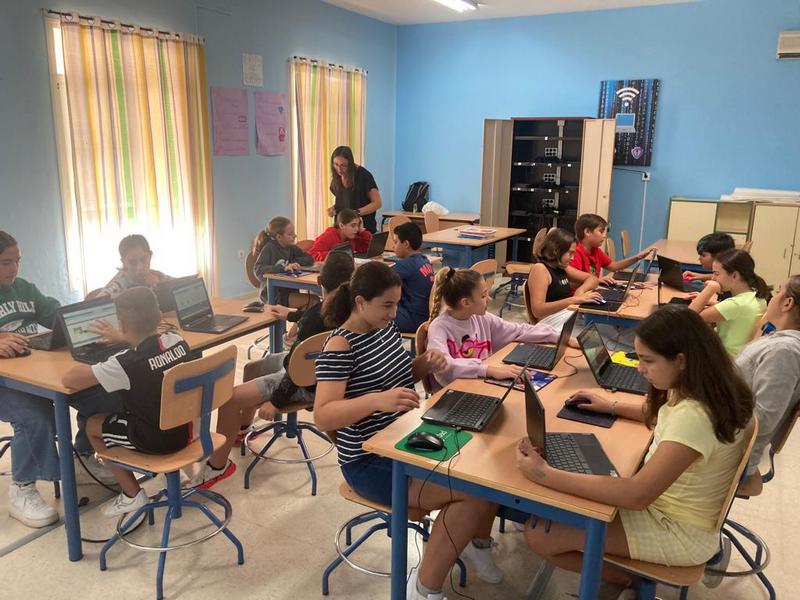 Sesiones de formación en Chromebook para alumnos 